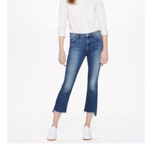 Mother Jeans- The Button Insider Crop